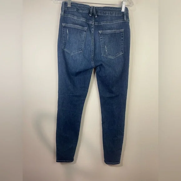 Good American Dark Blue Skinny Jeans - Picture 5 of 10